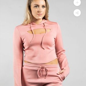 Buffbunny Bellini cropped hoodie